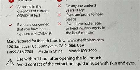are covid tests made in china